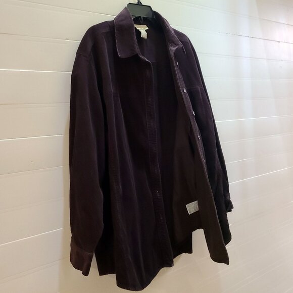 Womens Heavyweight Relaxed Corduroy Shirt - Picture 5 of 5